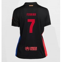 Maglie da calcio Barcelona Ferran Torres #7 Seconda Maglia Femminile 2024-25 Manica Corta